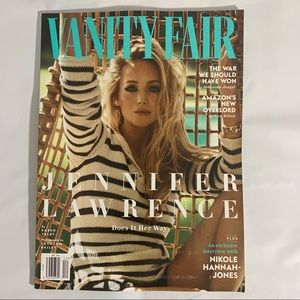 Vanity Fair Magazine December 2021 Jennifer Lawrence Amazon Nikole Hannah-Jones
